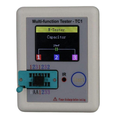 LCR-TC1 Colour Screen Multifunctional Transistor Tester: For Diode, Triode, Capacitor, Resistor, LCR, ESR, NPN, PNP, MOSFET from NSE Imports #2.